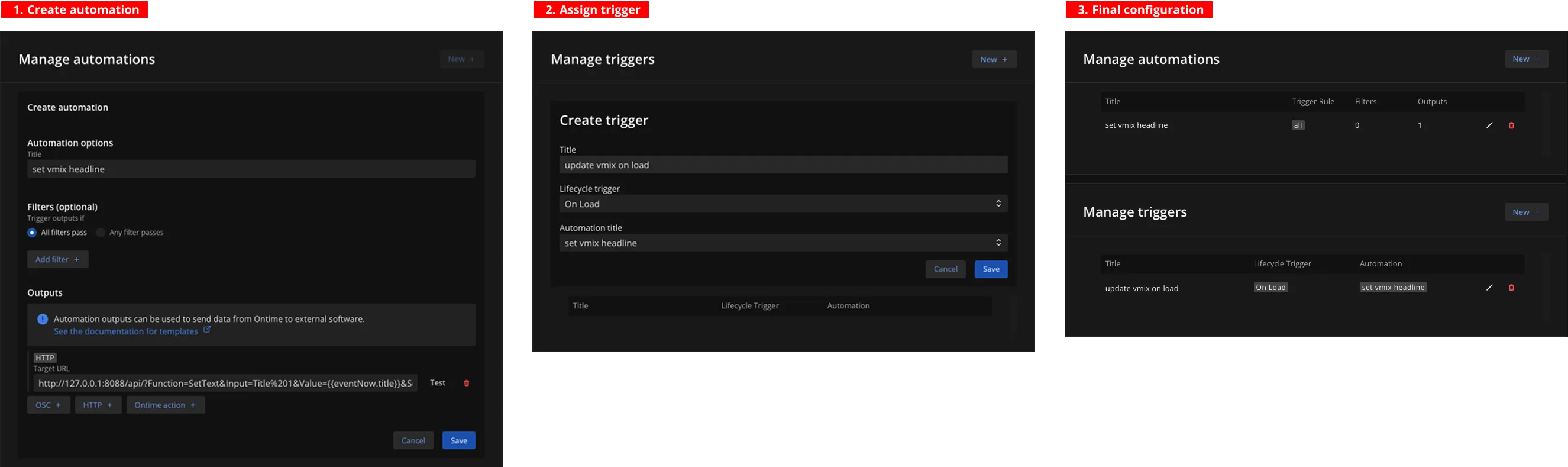 Setup HTTP Integration
